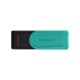 Kingston Technology DataTraveler 128GB Portable USB 3.2 Gen 1 Exodia S (Black/Turquoise)